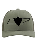 TN Duck Track Hunting Embroidery Hat