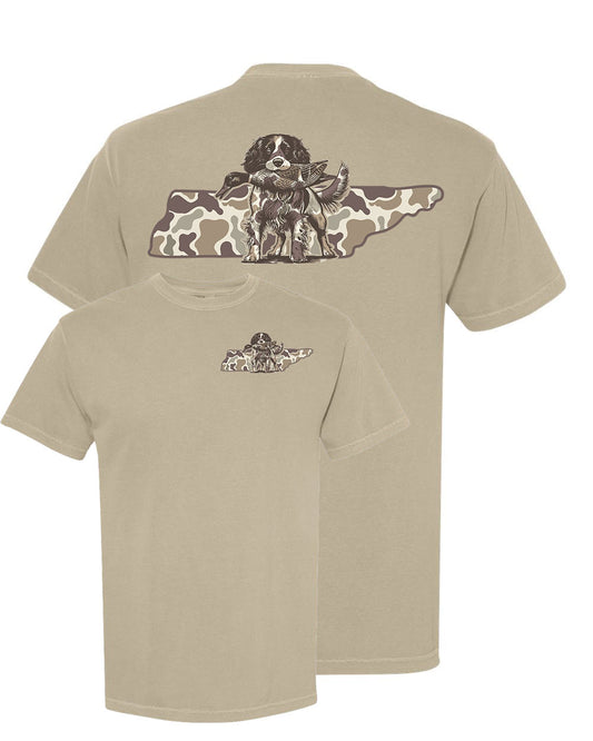 TN Hunting Dog and Duck Camo Shirt