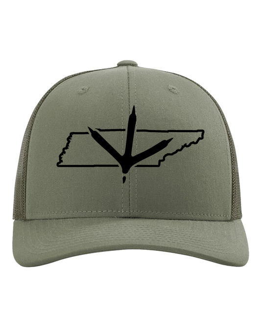 TN Turkey Track Hunting Embroidered Hat