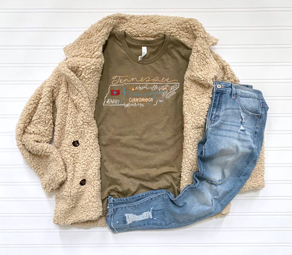 Tennessee Word Art_Shirt