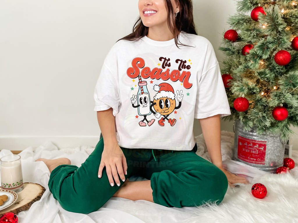 Tis The Season Milk & Cookies_Shirt