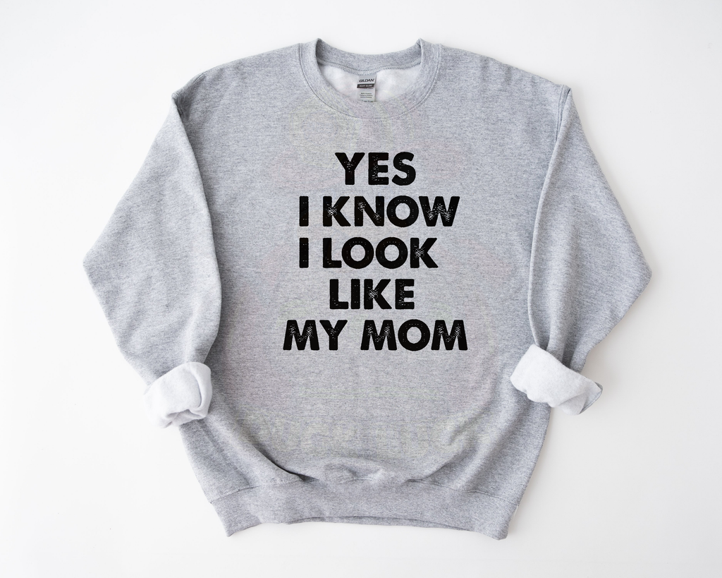 Yes I know I look just Like My Mom_shirt