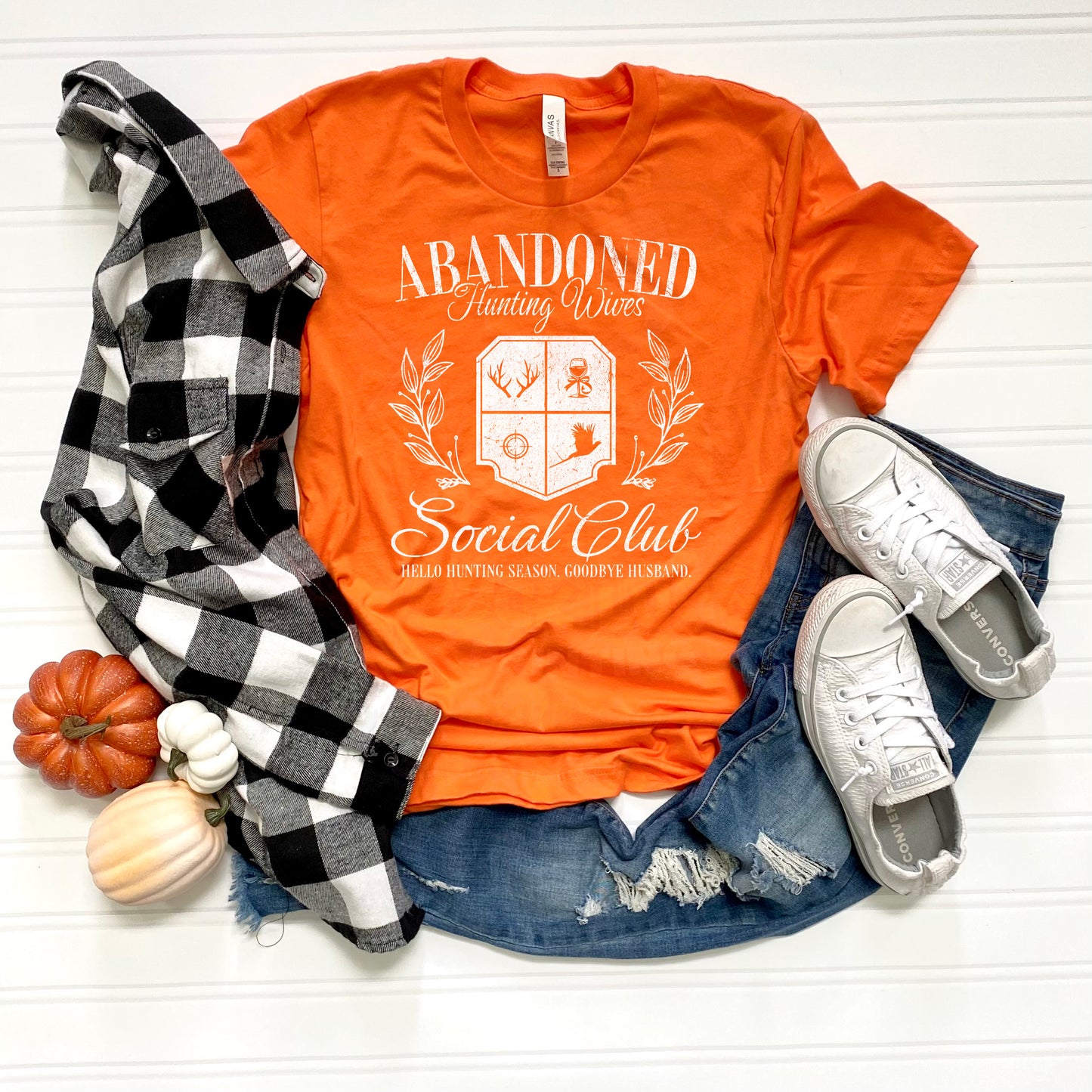 Abandoned Hunting Wives Club Shirt