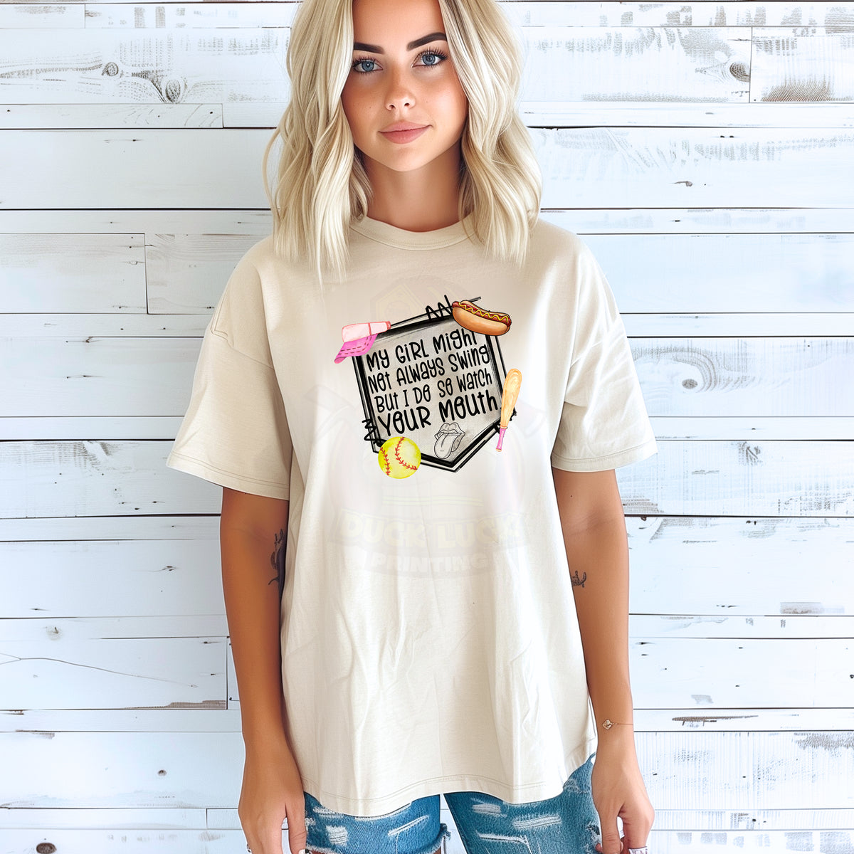 My Girl Might Not Always Swing, But I do so Watch Your Mouth_Shirt
