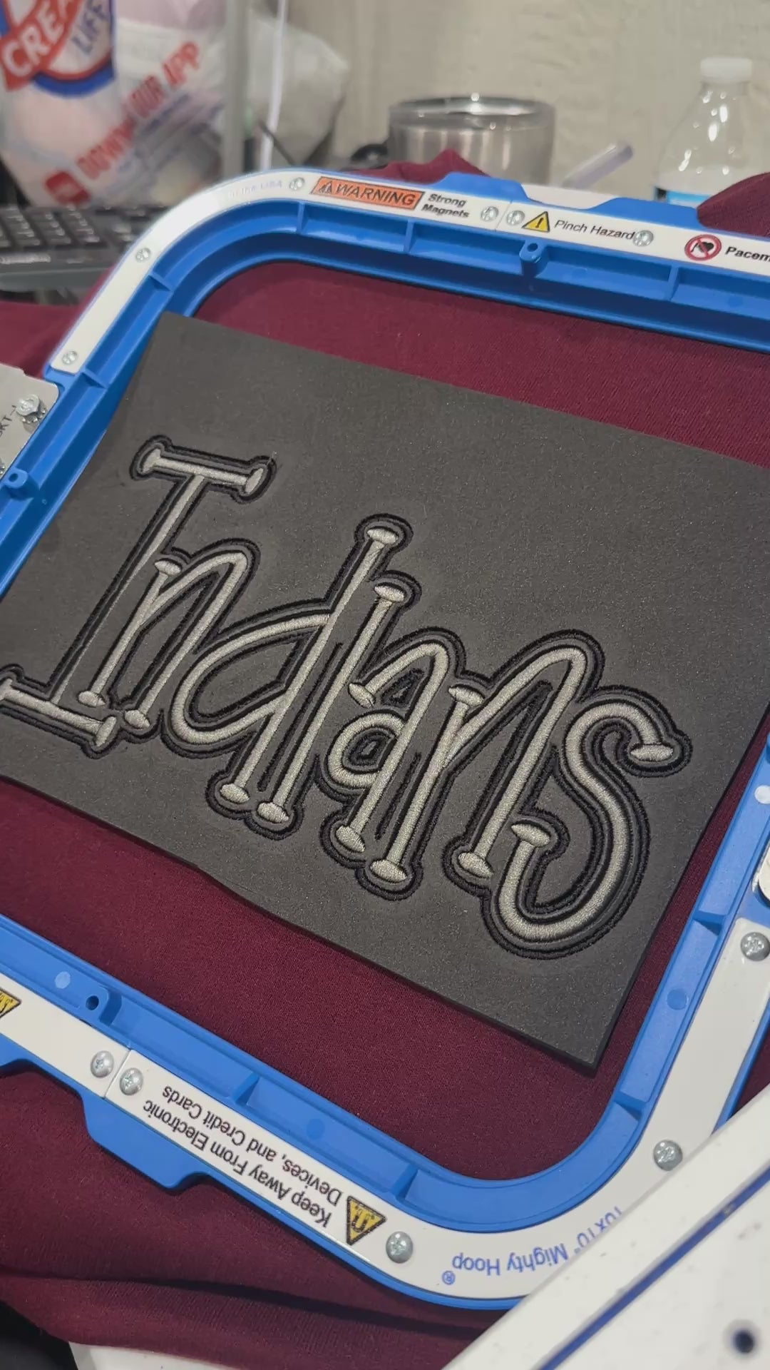 3d Double Puff Embroidery - School Spirit