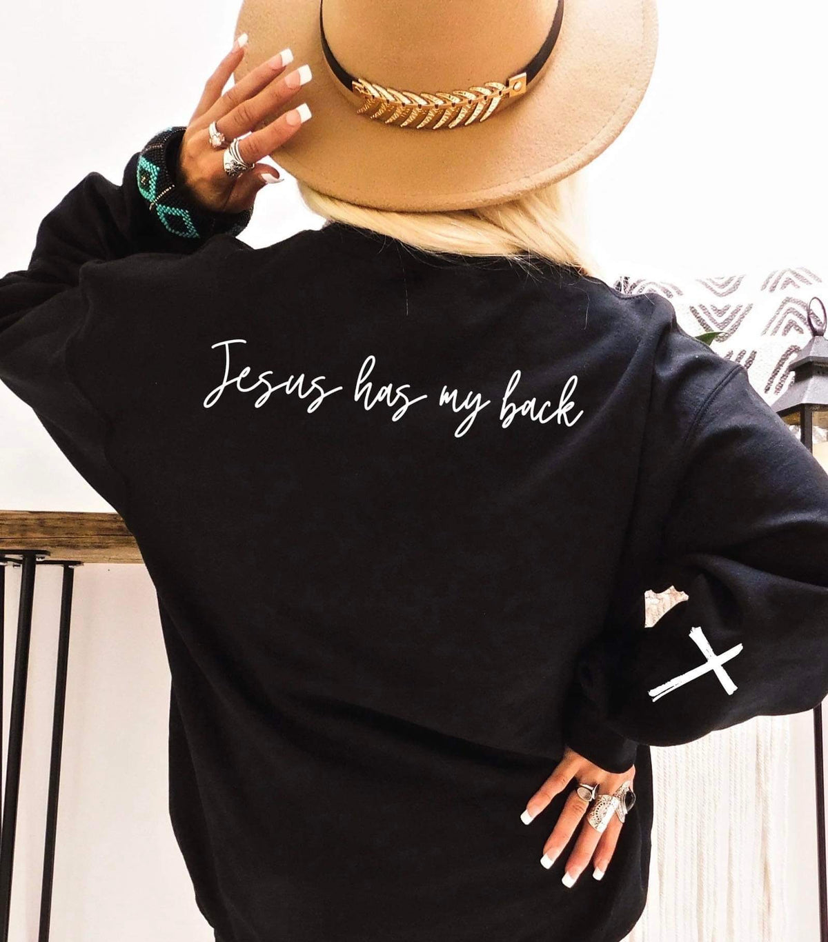 Jesus Has My Back Tee