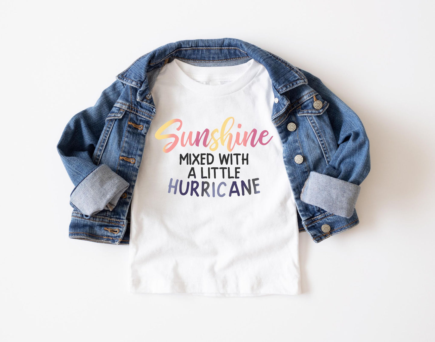 Sunshine Mixed With Hurricane Youth Tee