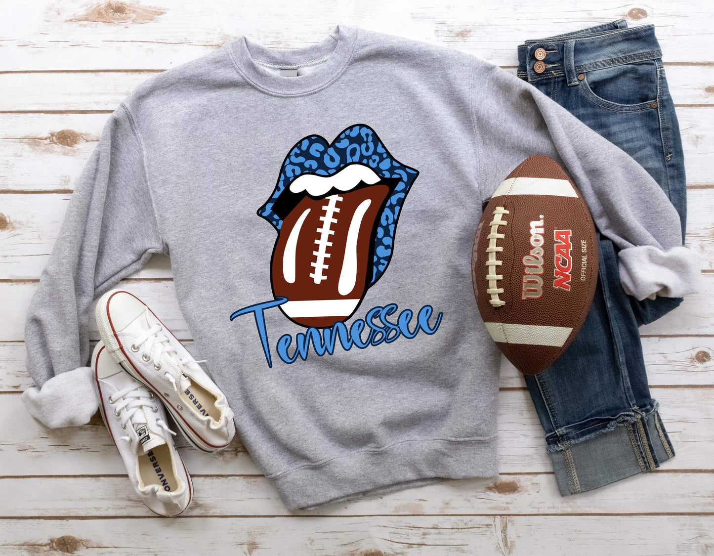 Tennessee Titans Football Tongue Tee