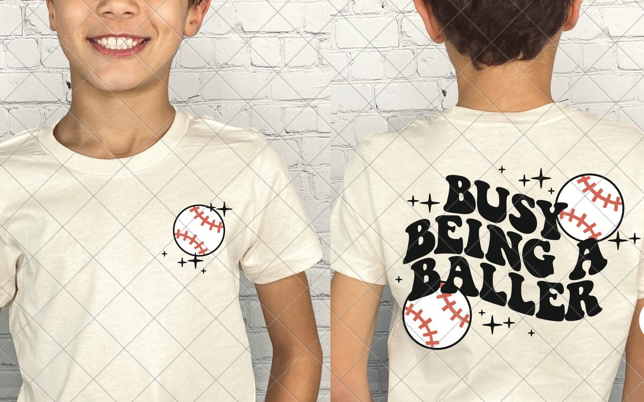 Busy Being a Baller - Baseball