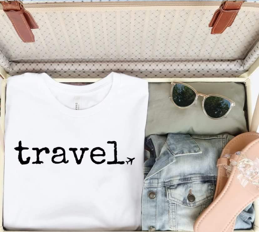 Travel (Black Ink) Tee