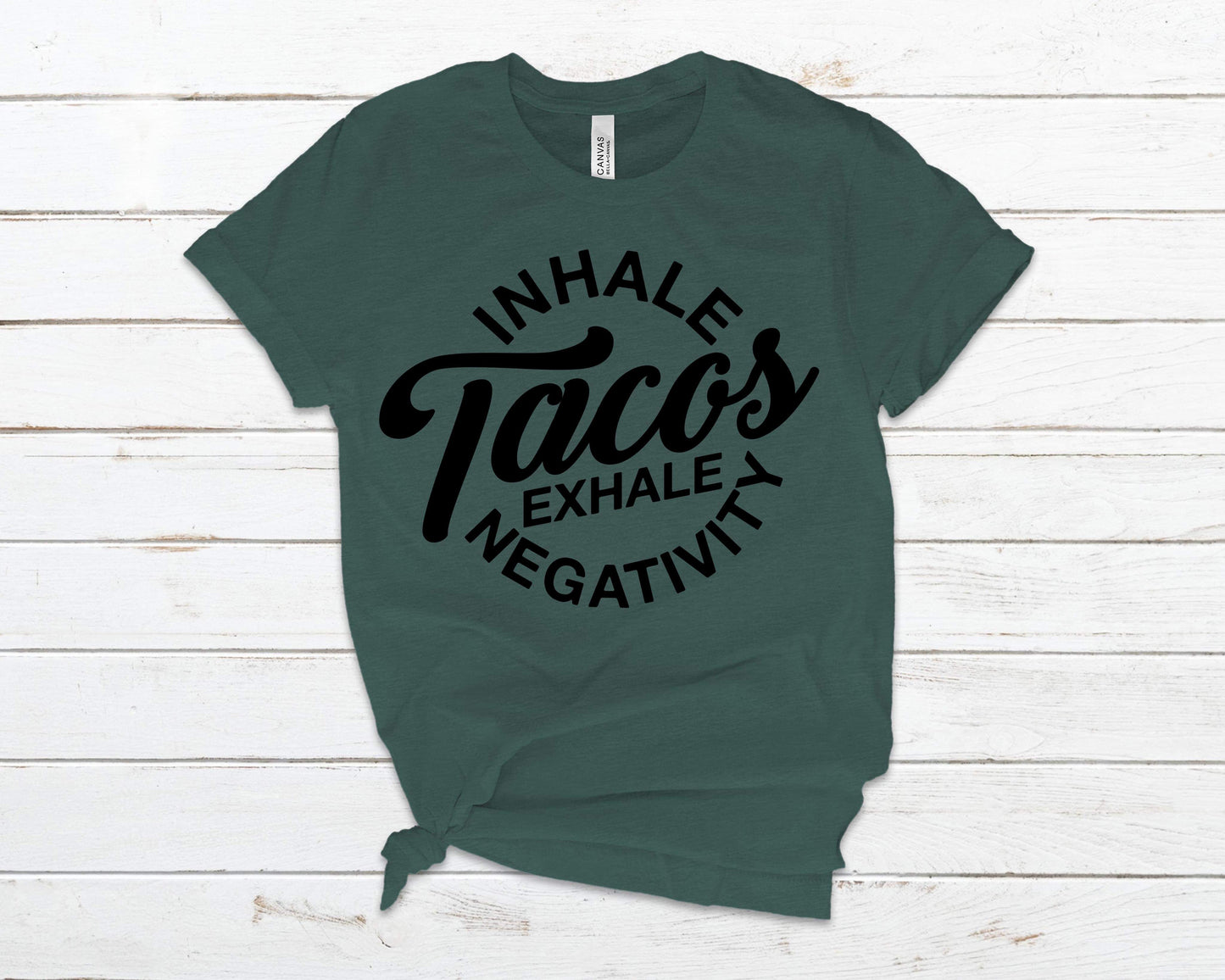 Inhale Tacos Tee