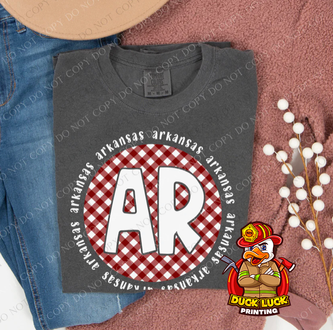 College Gingham Tees