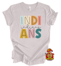 Indians Block Letters (pastel)
