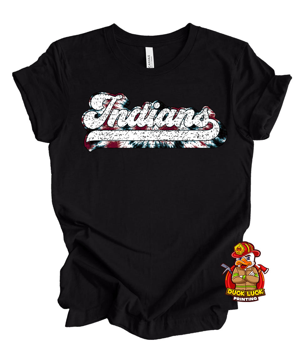 Indians Tie Dye