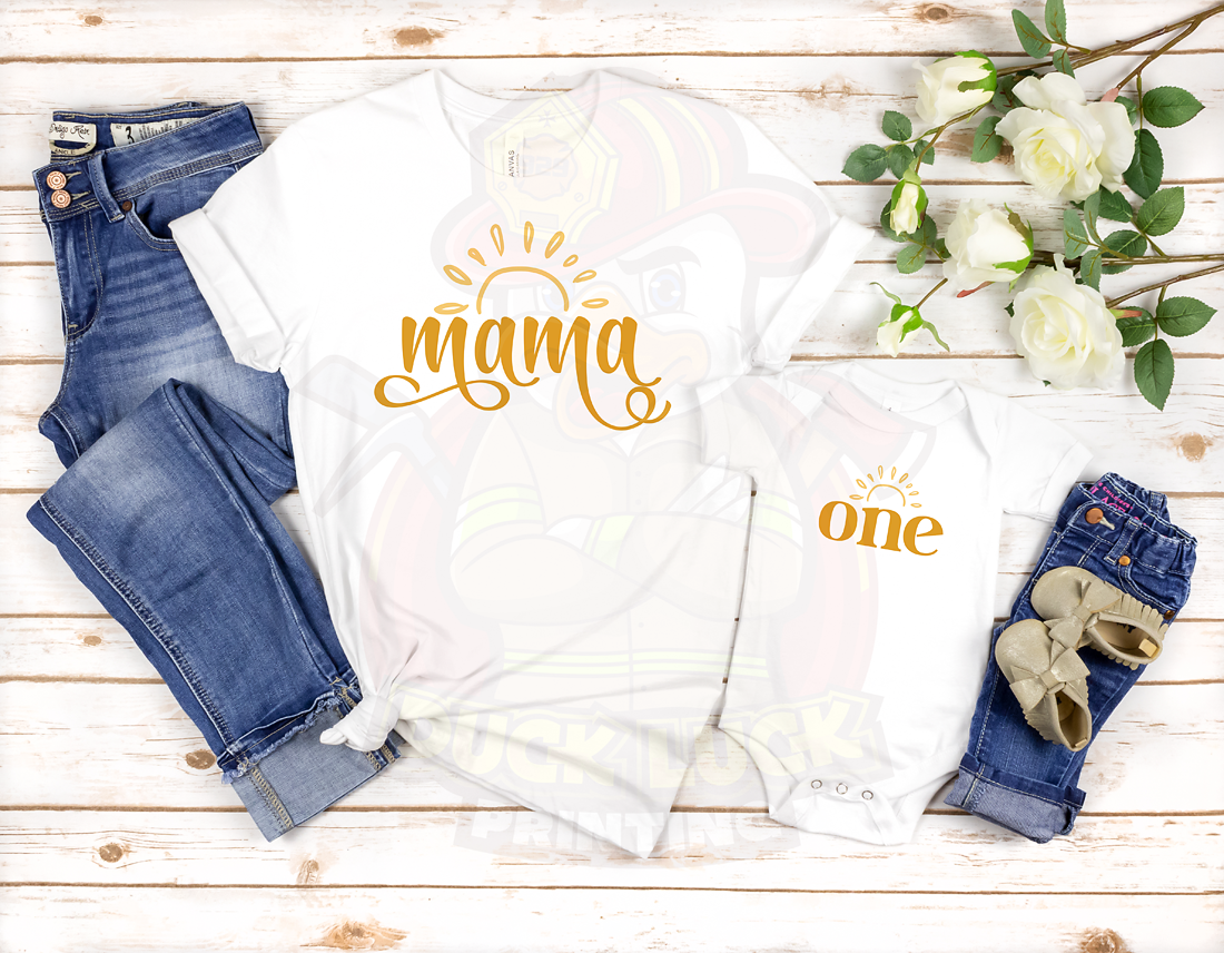 One Sun Boho Birthday Shirt