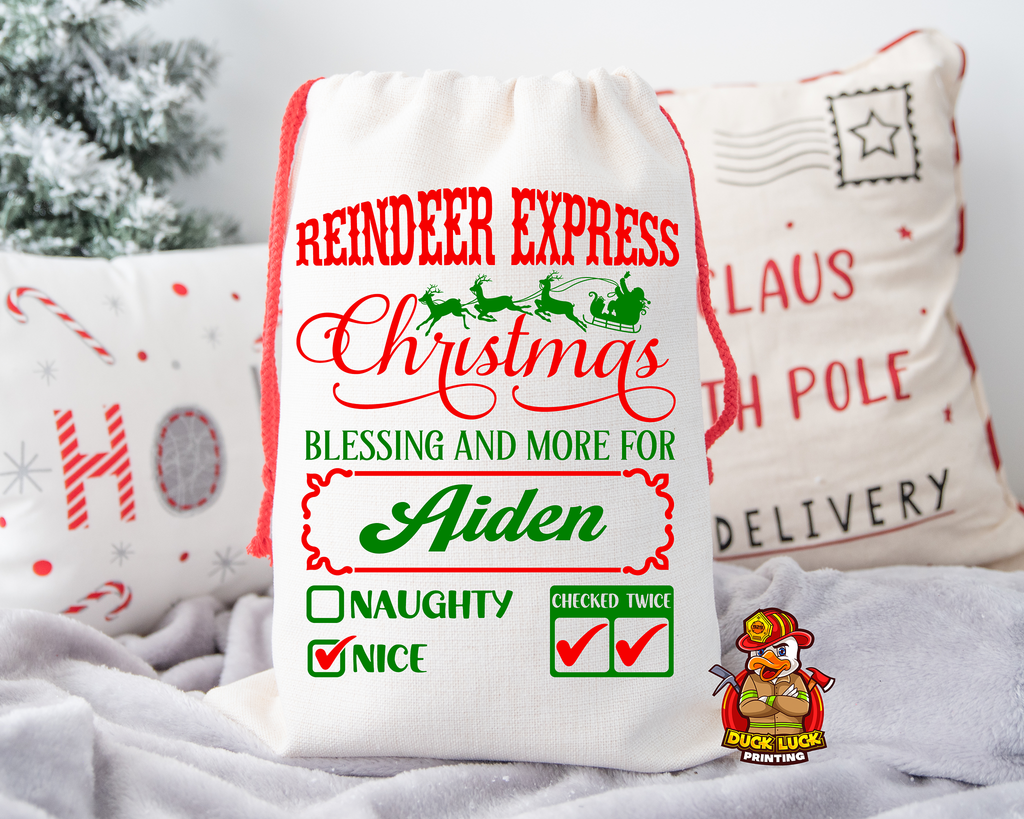 Personalize Christmas Gift Bag!!!