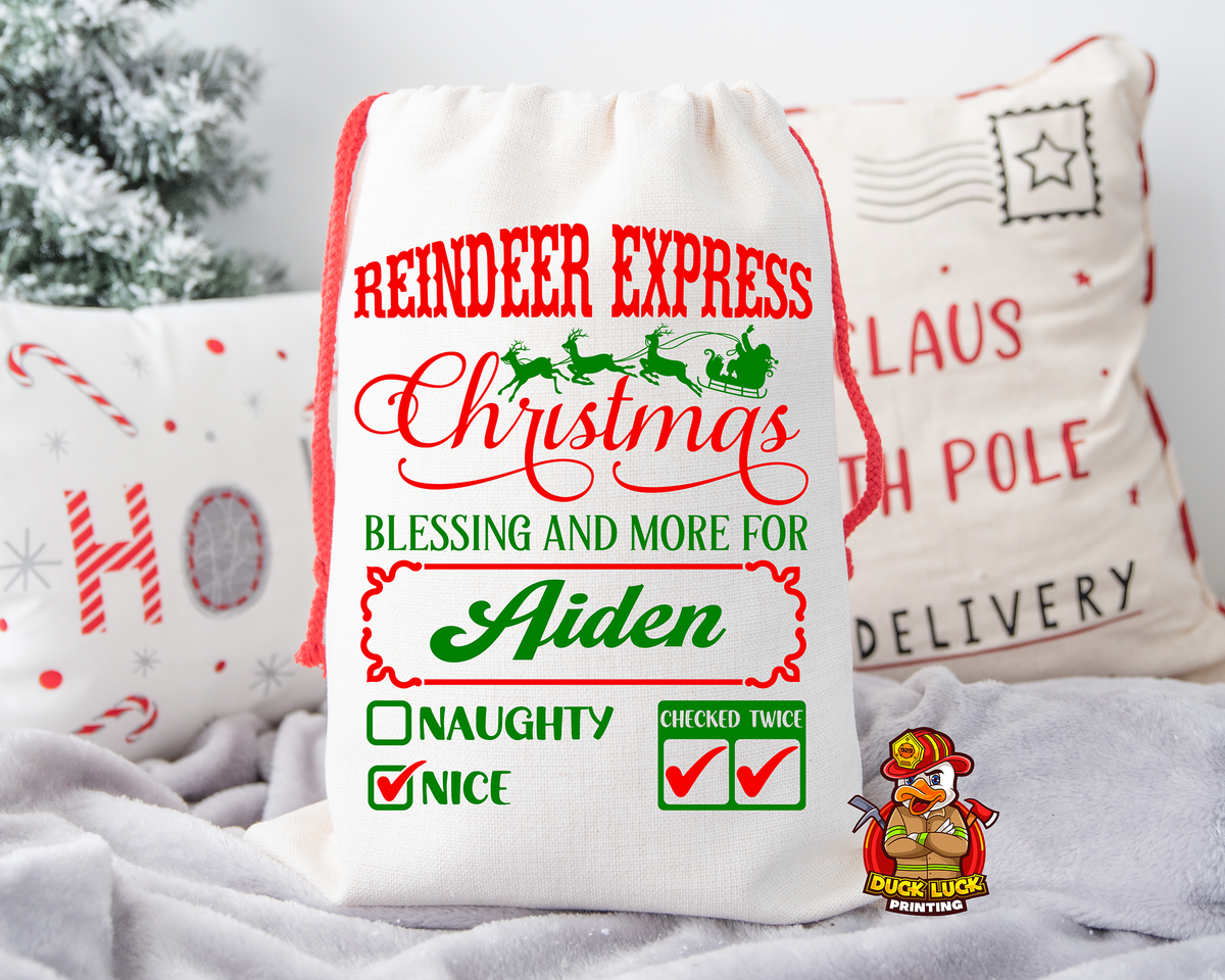 Personalize Christmas Gift Bag!!!