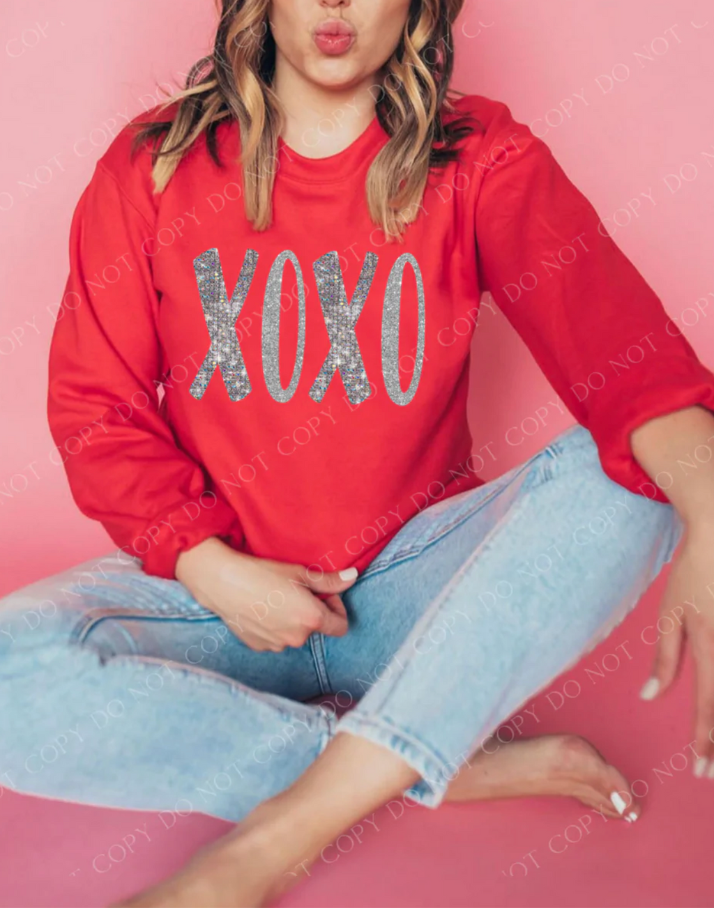 Valentines XOXO Silver